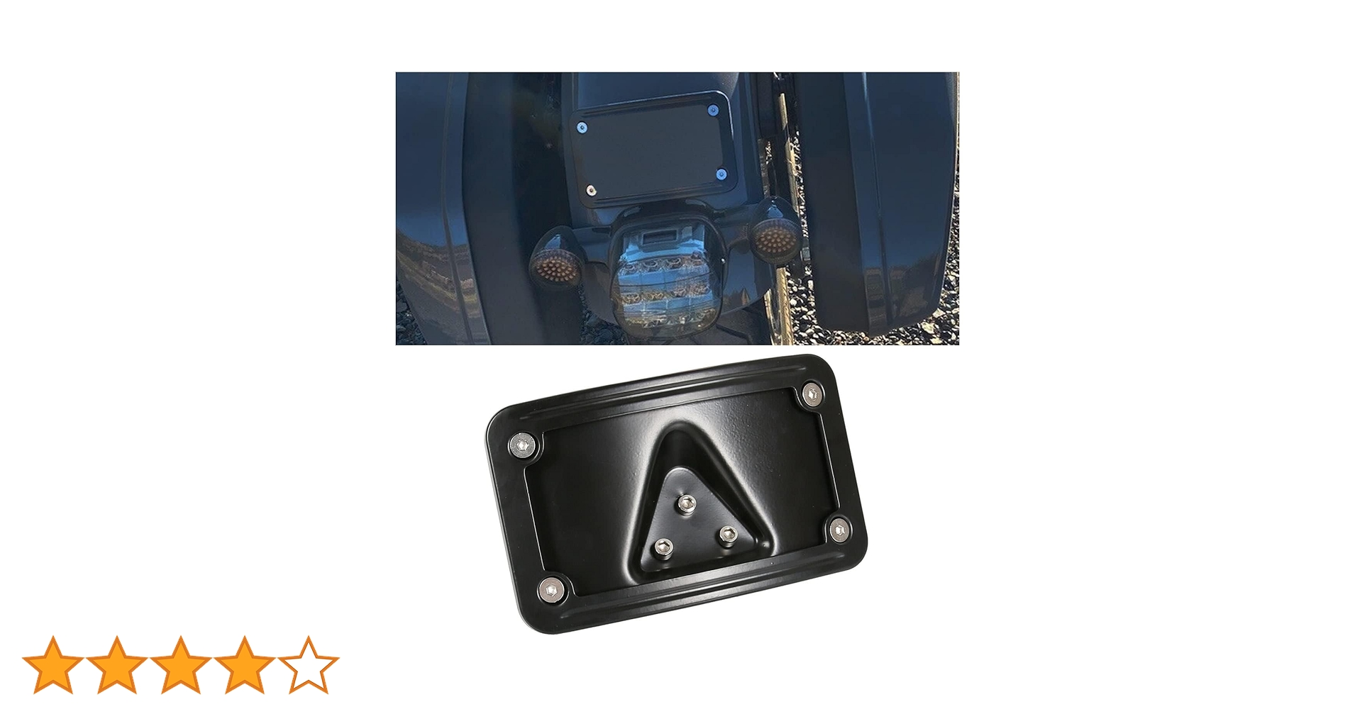 Amazon.co.jp: ECOTRIC カーブ レイダウン ナンバープレート